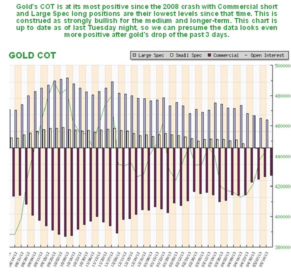 Gold COT Chart