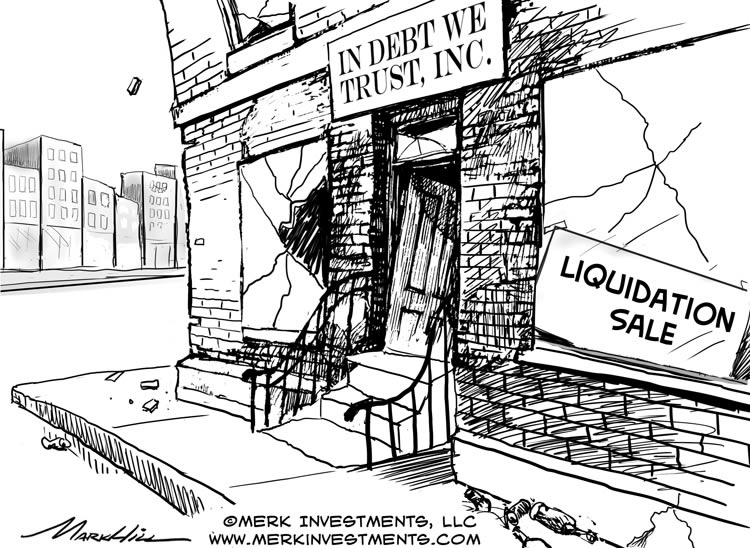 In Debt We Trust Cartoon