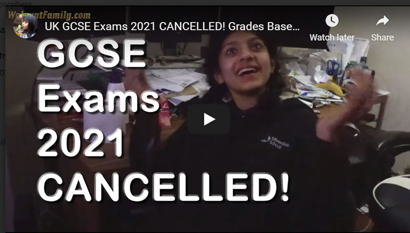 UK GCSE Exams 2021 CANCELLED! Grades Based on Mock Exams and Teacher Assessments