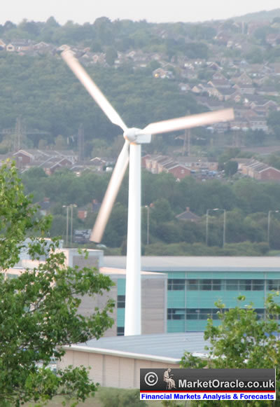 Wind power, especially when used on a large scale, is a great alternative source of energy.