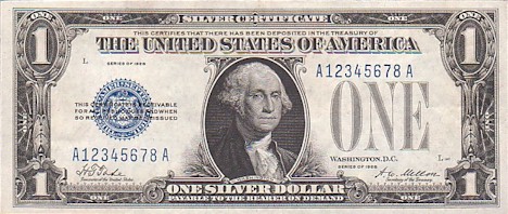 US$1 Silver Certificate