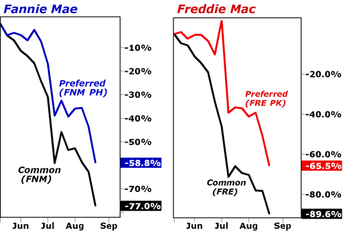 Fannie Mae and Freddie Mac