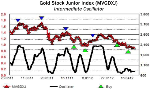 Gold Stock Junior Index (MVGDXJ)