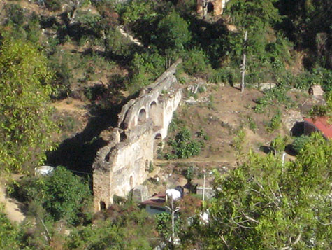 Ruins of aqueducts dot this region.